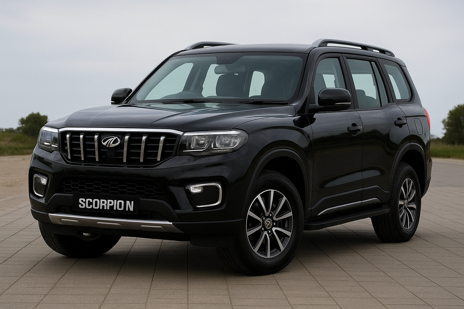 Mahindra Scorpio N Black Colour