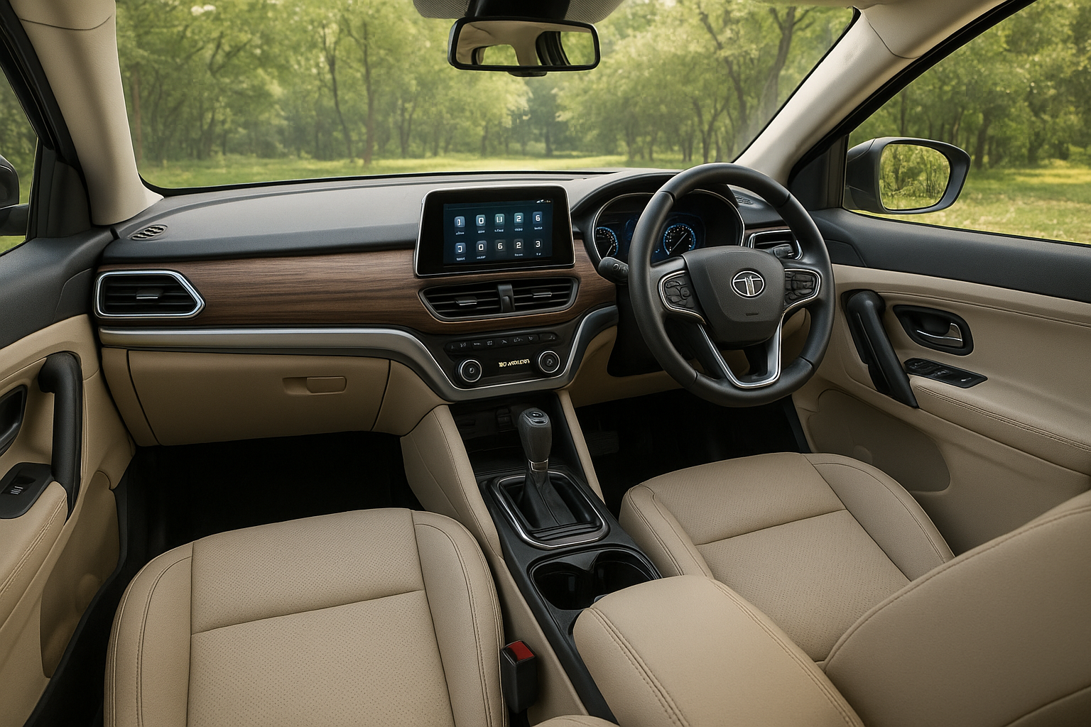 Tata Safari interior