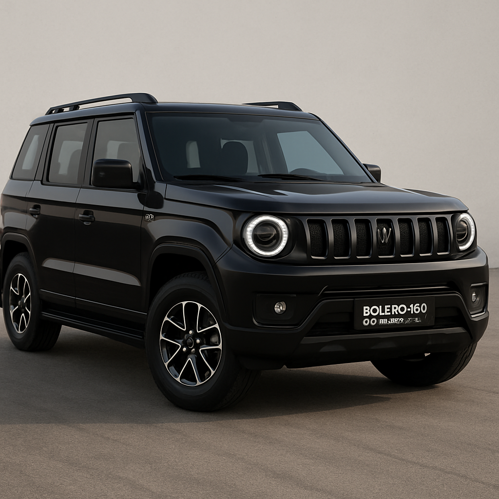 Mahindra Bolero Black Colour