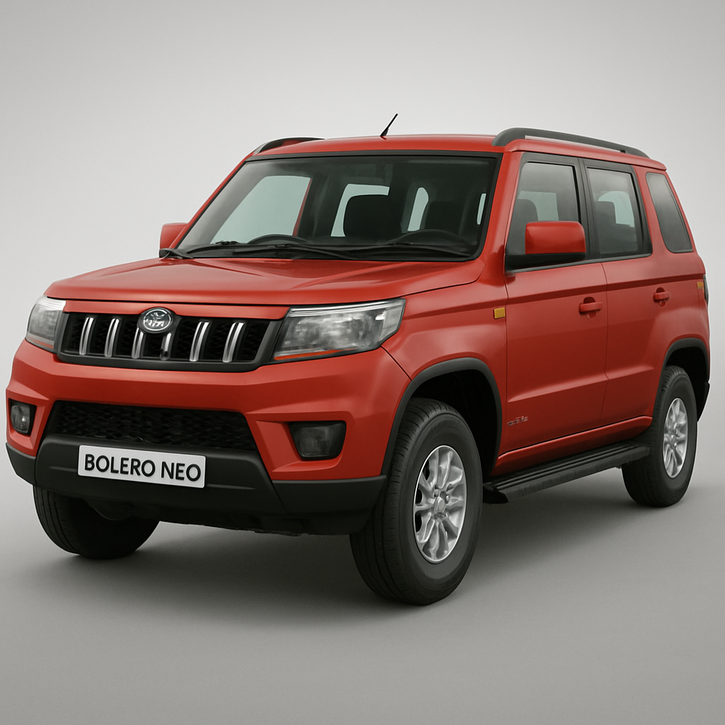 Mahindra Bolero Red Colour